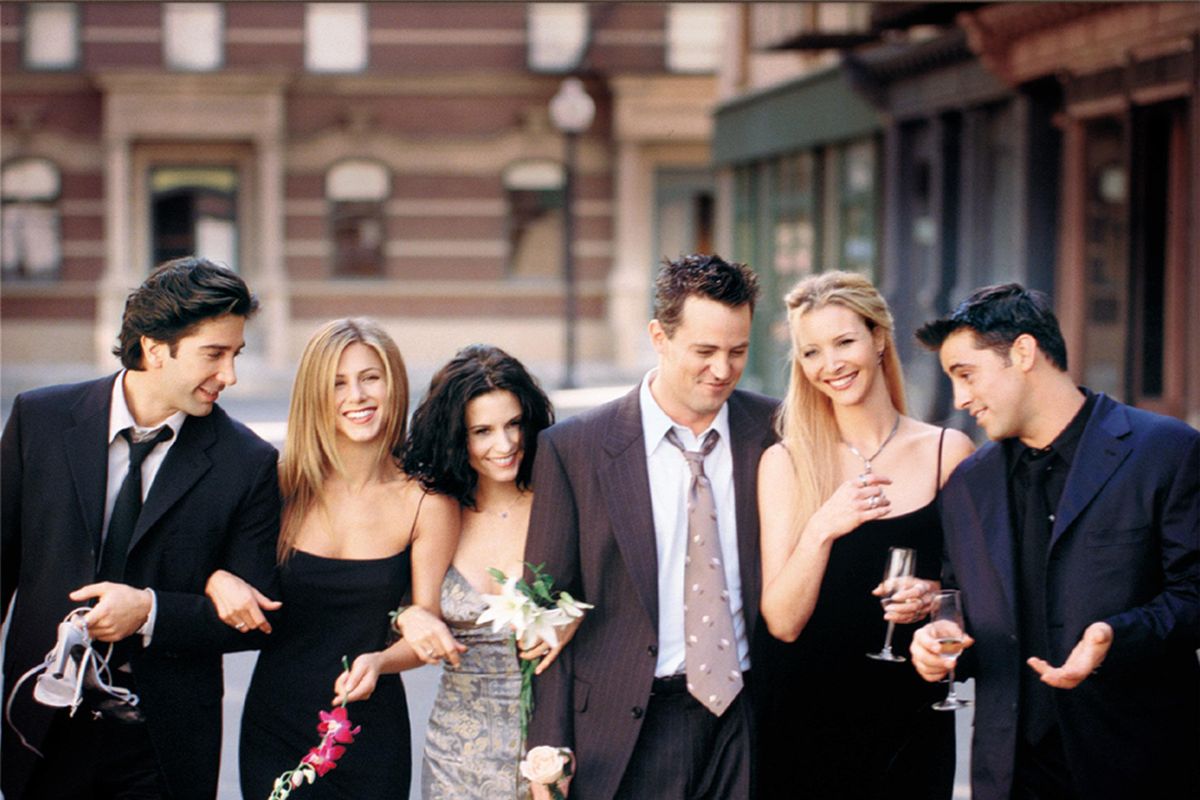 The lead cast of Friends