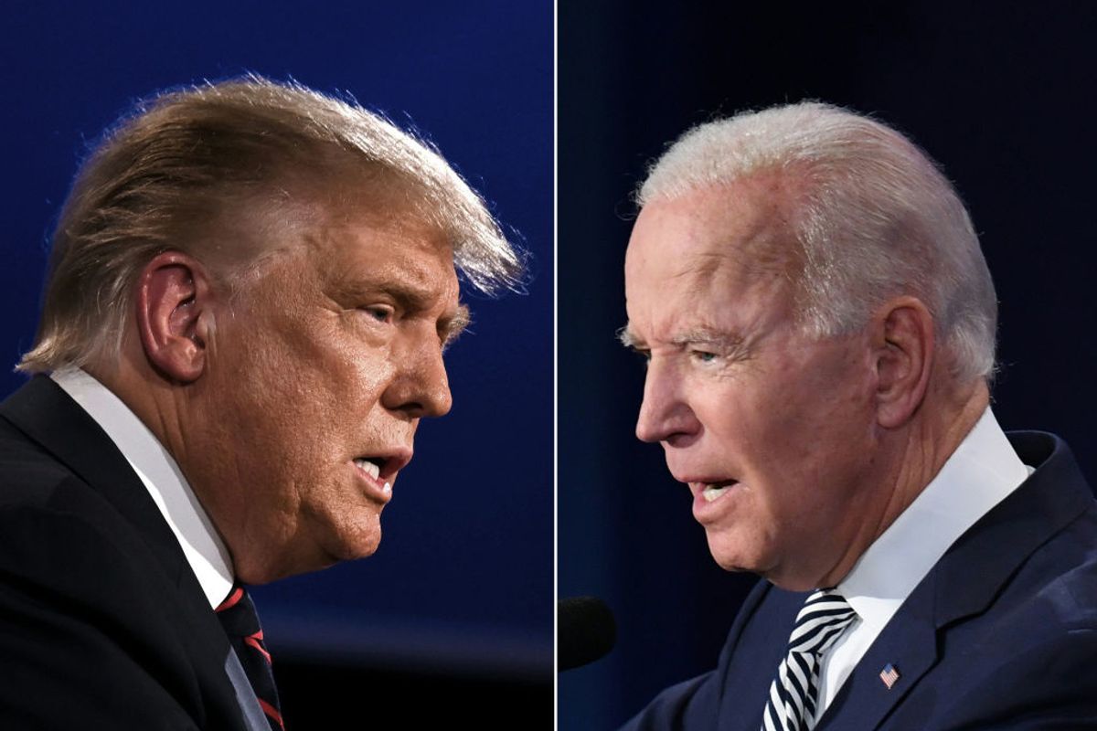 Joe Biden did exactly what he needed to in that utterly chaotic debate