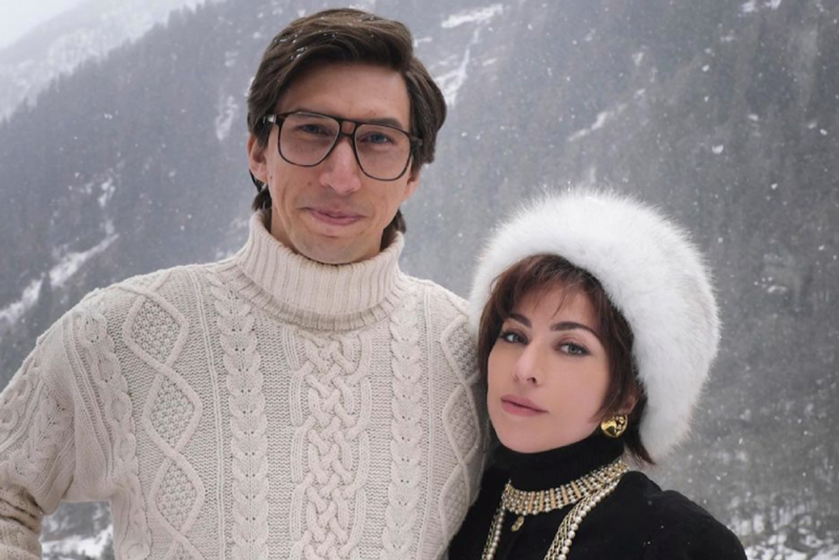 Lady Gaga and Adam Driver look like an Alpine daydream in 'House of Gucci' set photos - and I'm here for it