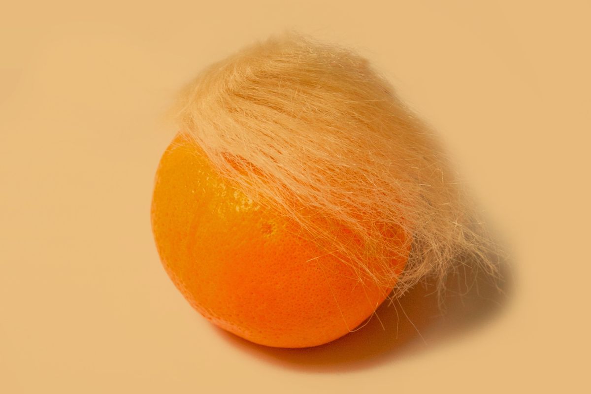 orange fruit on white surface