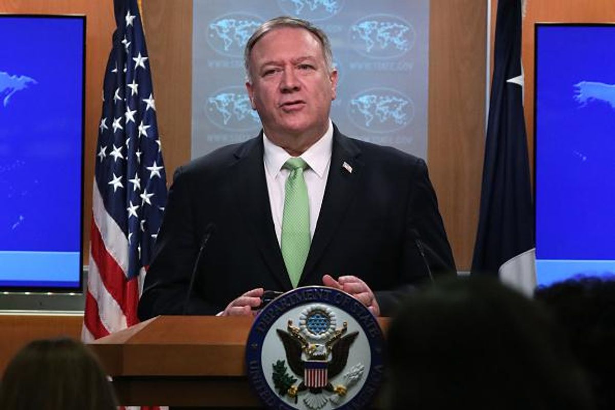 Mike Pompeo's latest tweet shows us what this administration really thinks of America